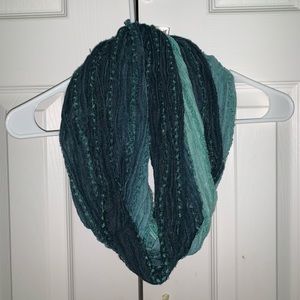 Turquoise Infinity scarf